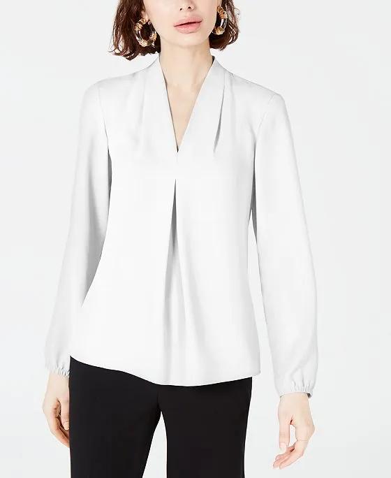 Women's Inverted-Pleat Blouse, Created for Macy's