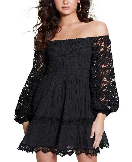 Women's Katerina Off-The-Shoulder Tiered Dress