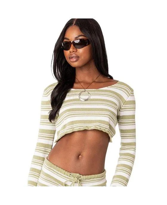 Women's Lawrence Cropped Knit Top
