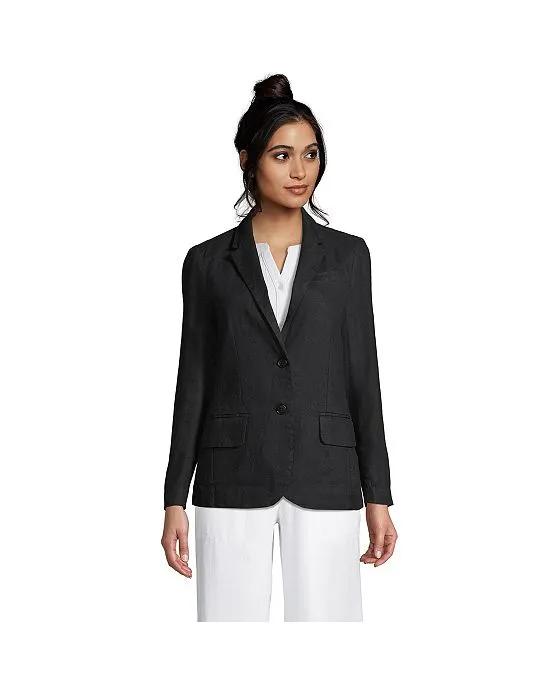 Women's Linen Blazer Jacket