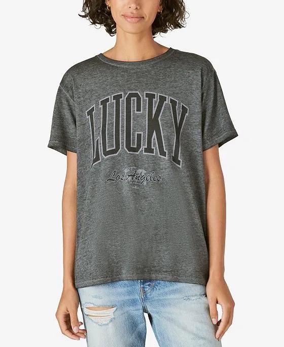 Women's Lucky Los Angeles Graphic T-Shirt