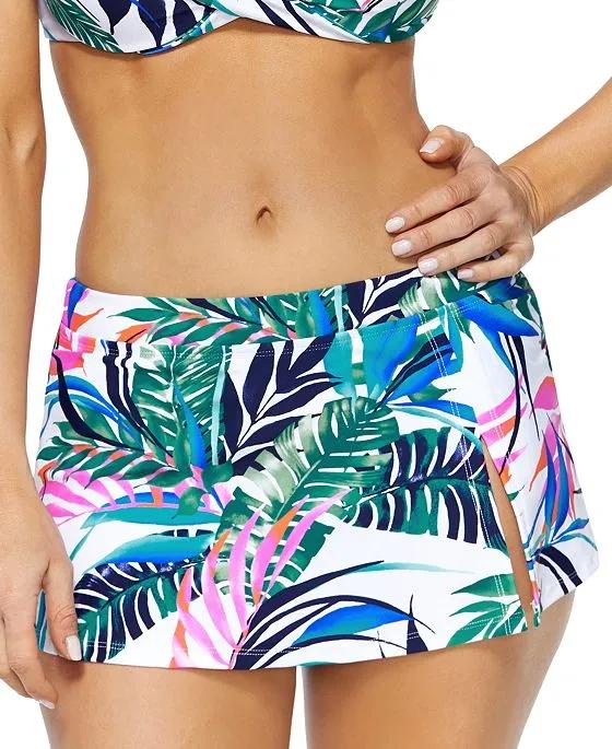 Women's Lux Printed Swim Skirt, Created for Macy's
