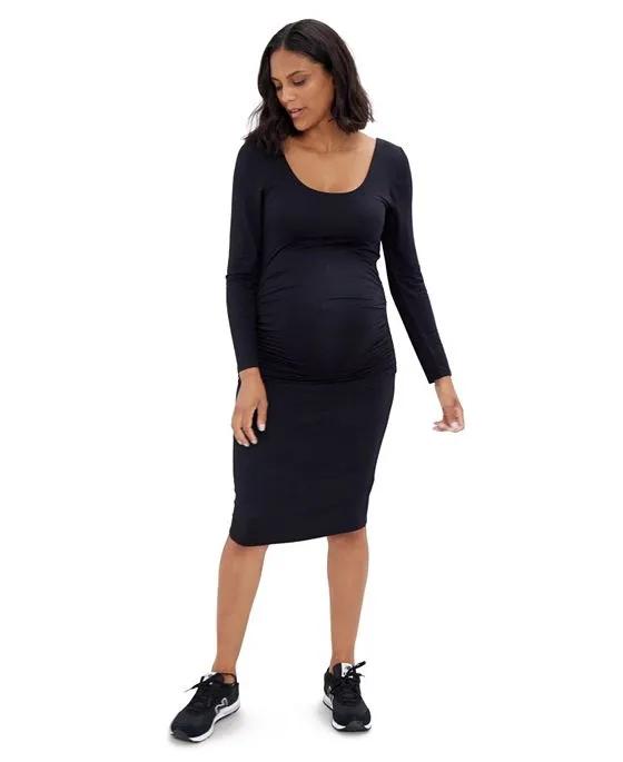Women's Maternity Everywear Long Sleeve Dress