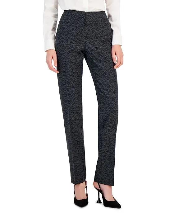 Women's Mid-Rise L-Pocket Straight-Leg Pants, Regular, Long & Short Lengths, Created for Macy's