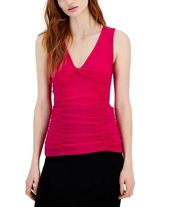 Women's Ruched Sleeveless Top, Created for Macy's