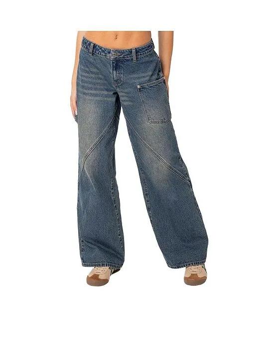 Women's Serena Low Rise Carpenter Jeans