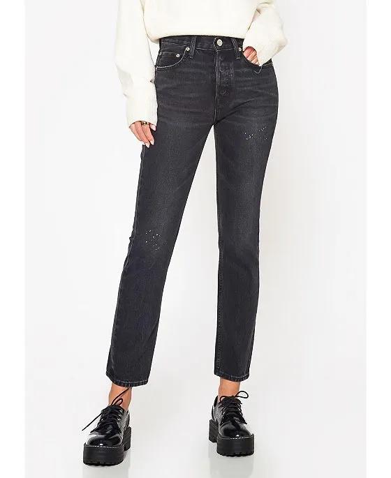 Women's Slim Straight Jeans In Metro For Adult