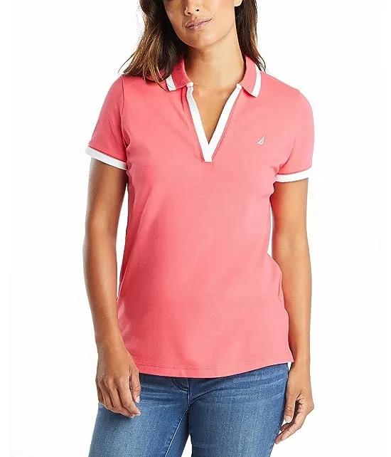Women's Stretch Cotton Polo Shirt