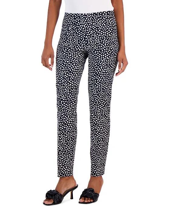 Women's Tummy-Control Pull-On Skinny Pants, Created for Macy's