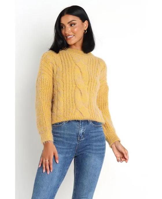 Womens Jessica Knit Sweater
