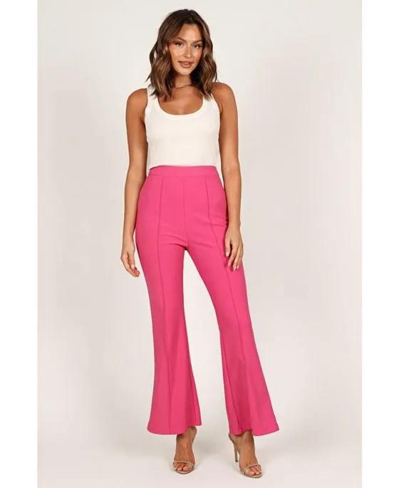 Womens Rutherford Flared Ponte Pant