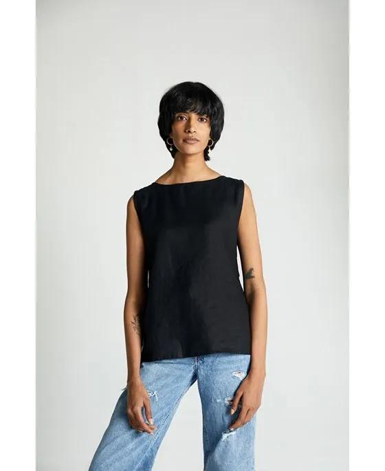 Womens The Black in Business Top
