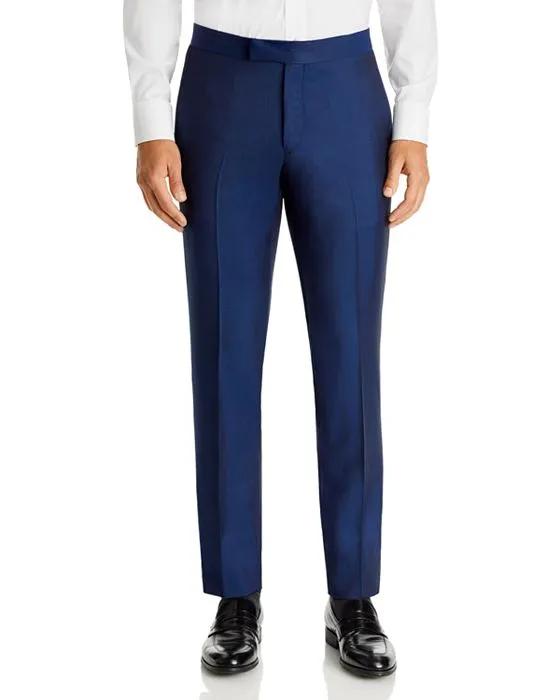 Wool Slim Fit Tuxedo Dress Pants 