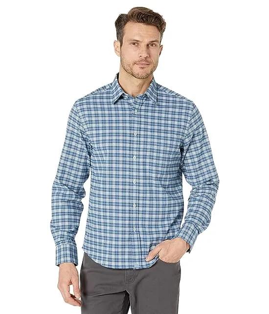 Wrinkle-Free Performance Flannel Dhais Shirt