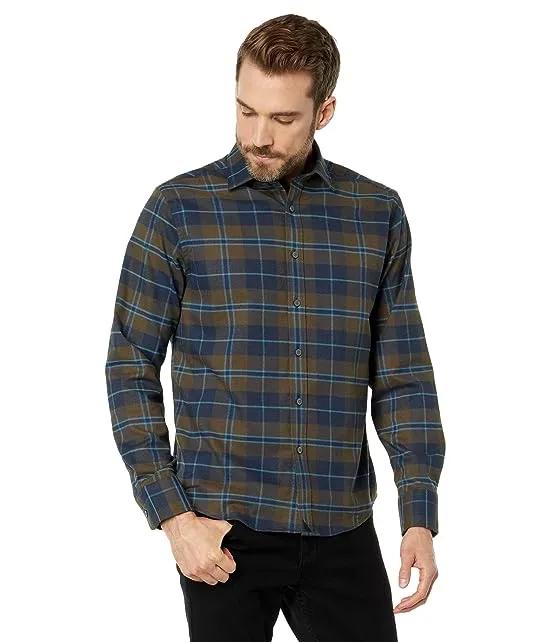 Wrinkle-Free Performance Flannel Woods Shirt