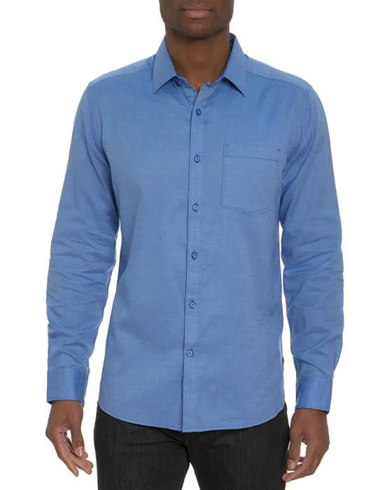 Yarn Dyed Classic Fit Button Down Shirt