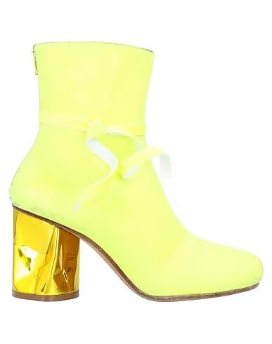 Yellow Ankle boot