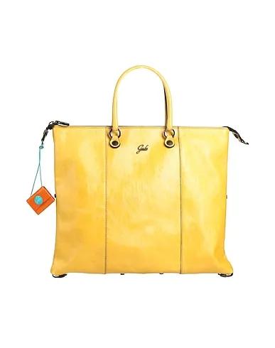 Yellow Baize Handbag