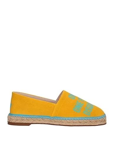 Yellow Canvas Espadrilles