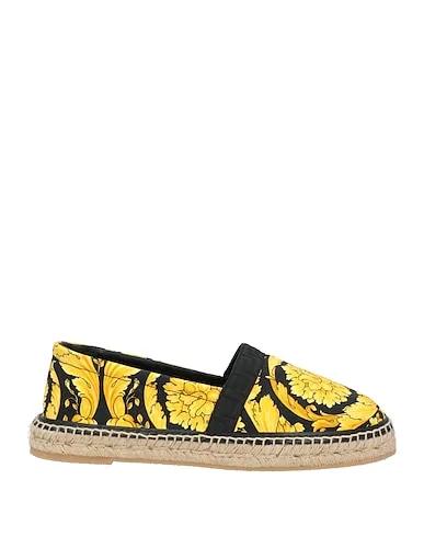 Yellow Canvas Espadrilles