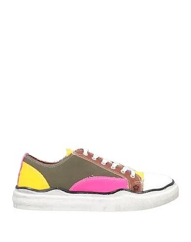 Yellow Canvas Sneakers