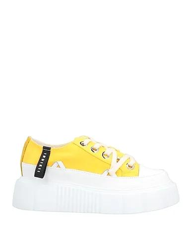 Yellow Canvas Sneakers