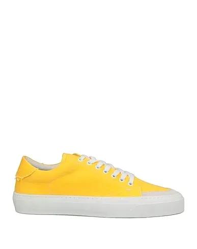 Yellow Canvas Sneakers