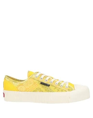 Yellow Canvas Sneakers