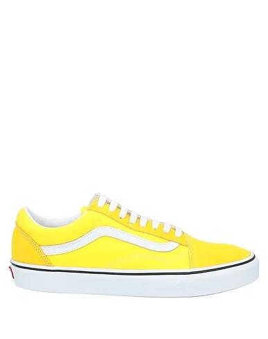 Yellow Canvas Sneakers