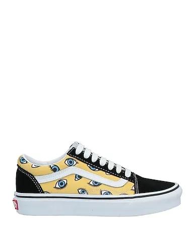 Yellow Canvas Sneakers