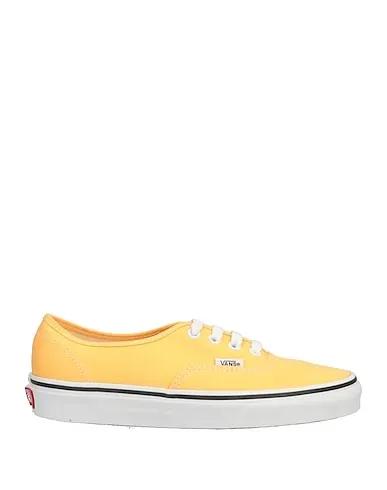 Yellow Canvas Sneakers