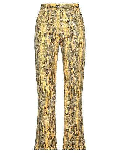 Yellow Casual pants
