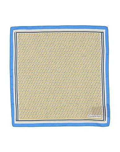 Yellow Cotton twill Scarves and foulards