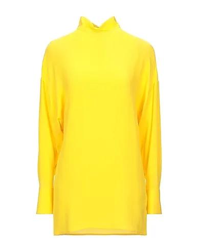 Yellow Crêpe Blouse