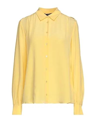 Yellow Crêpe Silk shirts & blouses