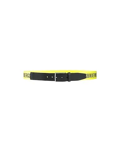 Yellow Fabric belt
