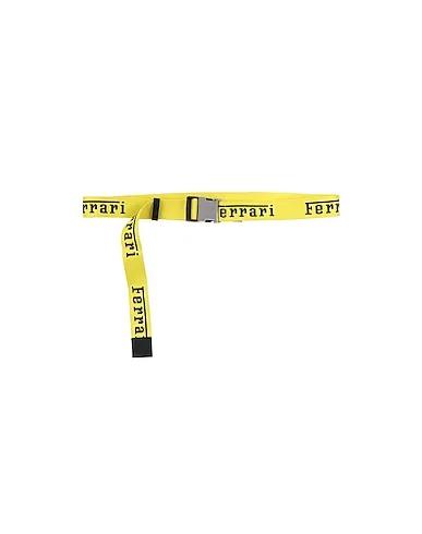 Yellow Fabric belt