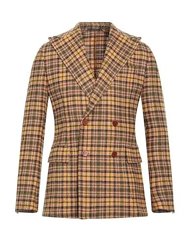 Yellow Flannel Blazer