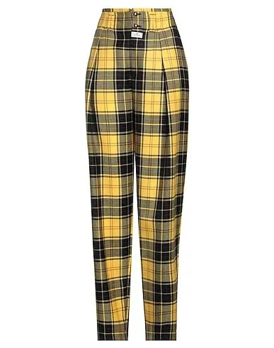 Yellow Flannel Casual pants
