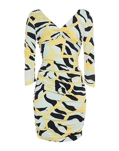 Yellow Jersey Elegant dress