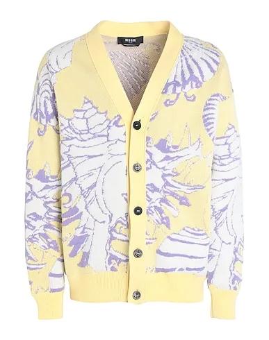 Yellow Knitted Cardigan