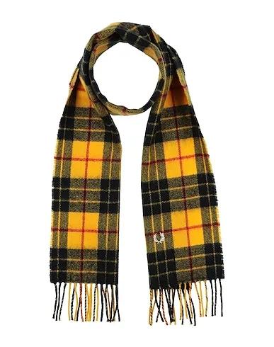 Yellow Knitted Scarves and foulards