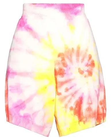 Yellow Knitted Shorts & Bermuda