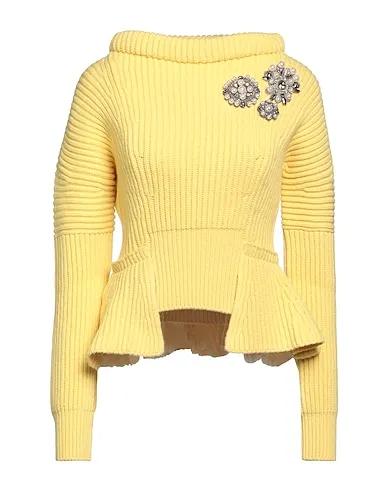 Yellow Knitted Turtleneck