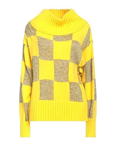 Yellow Knitted Turtleneck