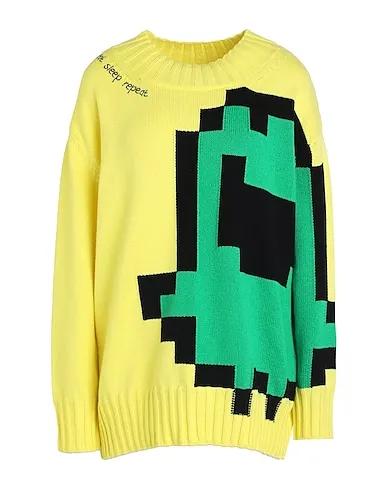 Yellow Knitted Turtleneck