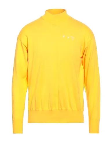Yellow Knitted Turtleneck