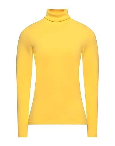 Yellow Knitted Turtleneck
