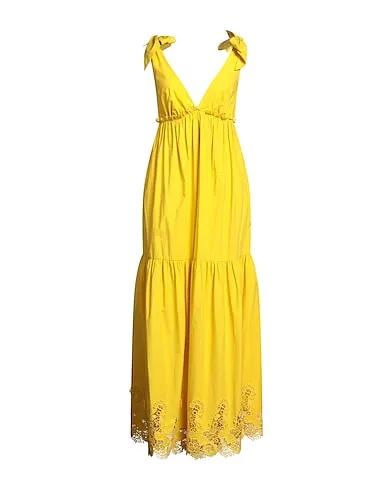 Yellow Lace Long dress