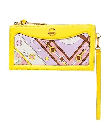 Yellow Leather Handbag